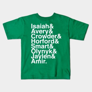 Punk Rock Celtics 16-17 List Kids T-Shirt